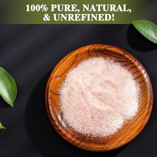 Premium Himalayan Pink Salt - Fine Grain (0.2-0.8mm) | 100% Natural & Unrefined